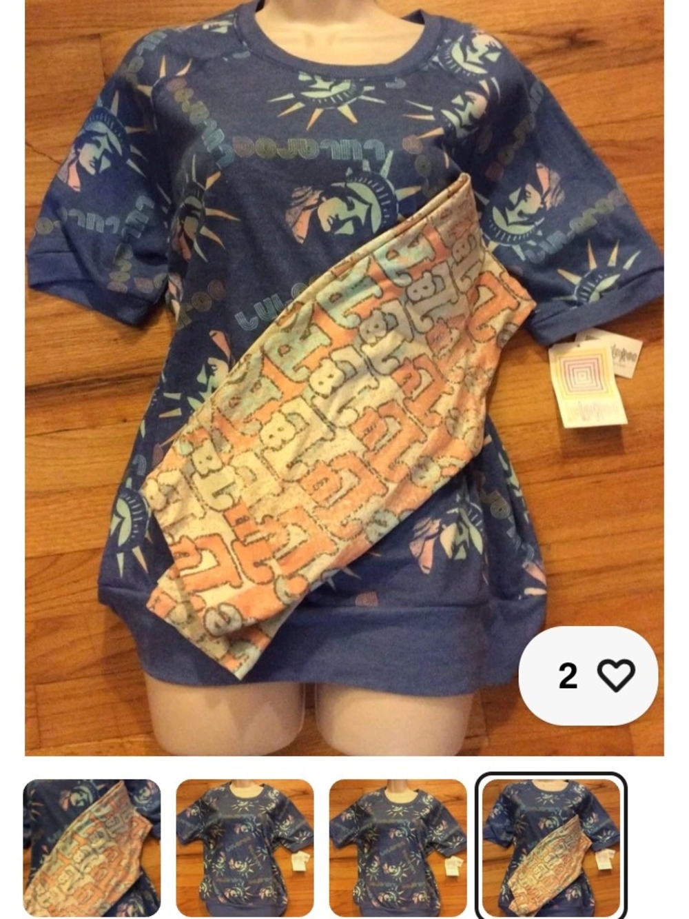 #L3 LuLaRoe 2 Pc Set. SzM/Os